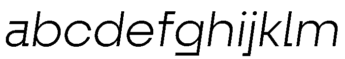 Fractul Light Italic FONT