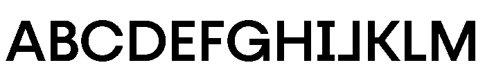 Fractul Medium Font UPPERCASE