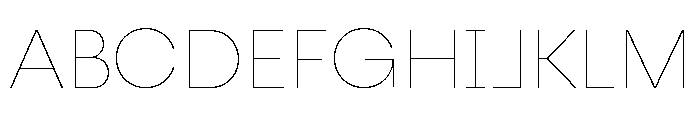 Fractul Font UPPERCASE