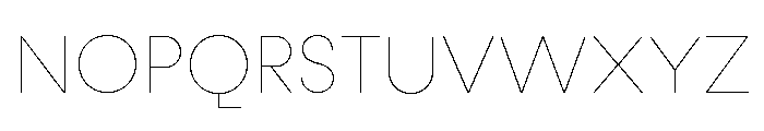 Fractul Font UPPERCASE