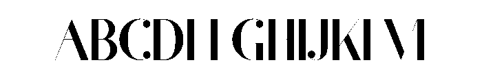 Fragile Regular Font UPPERCASE