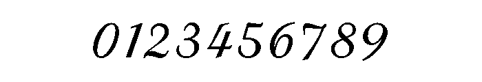 Francis Regular Font OTHER CHARS