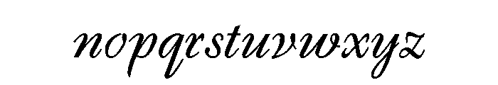 Francis Regular Font LOWERCASE