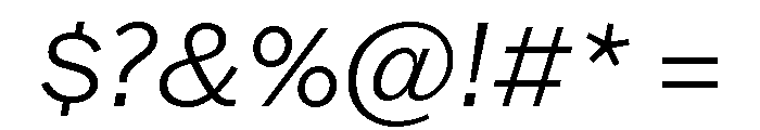 Franklin Gothic Light Italic Font OTHER CHARS