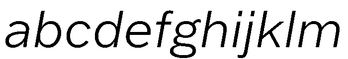 Franklin Gothic Light Italic FONT