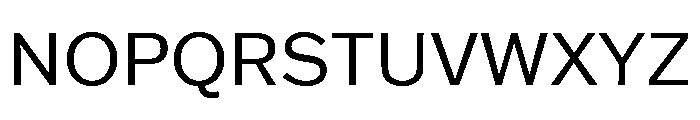 Franklin Gothic Regular Font UPPERCASE
