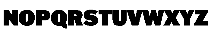 Franklin Gothic Ultra Font UPPERCASE