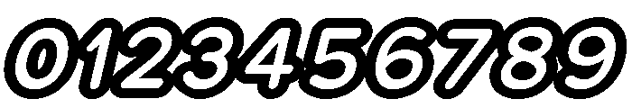 Franksy Double Bold Italic Font OTHER CHARS