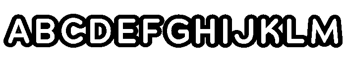 Franksy Double Bold Font UPPERCASE