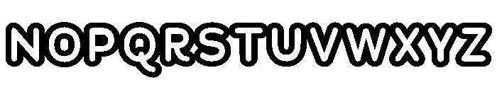 Franksy Double Bold Font UPPERCASE
