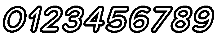 Franksy Double Medium Italic Font OTHER CHARS