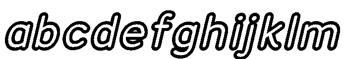 Franksy Double Medium Italic FONT