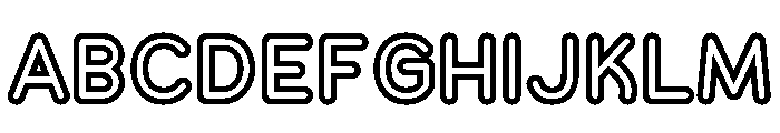 Franksy Double Medium Font UPPERCASE