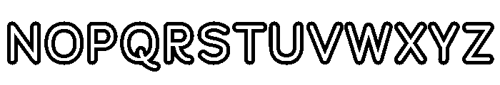 Franksy Double Medium Font UPPERCASE