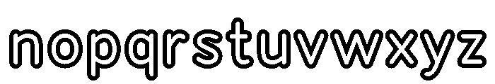 Franksy Double Medium Font LOWERCASE
