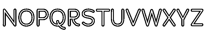 Franksy Double Regular Font UPPERCASE