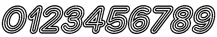 Franksy Quad Medium Italic Font OTHER CHARS