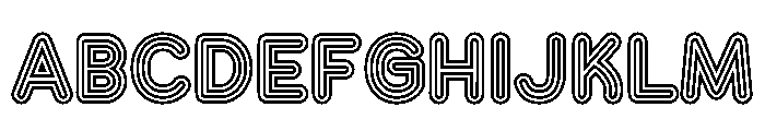 Franksy Quad Medium Font UPPERCASE
