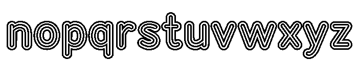 Franksy Quad Medium Font LOWERCASE