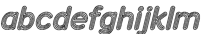Franksy Quad Regular Italic FONT