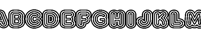 Franksy Six Bold Font UPPERCASE