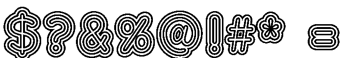 Franksy Six Medium Font OTHER CHARS