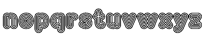 Franksy Six Medium Font LOWERCASE