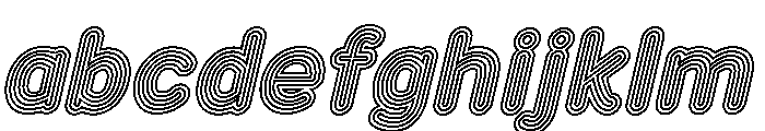 Franksy Six Regular Italic FONT
