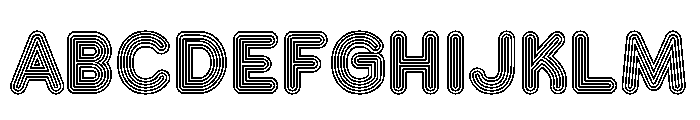 Franksy Six Regular Font UPPERCASE
