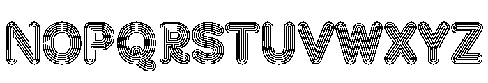 Franksy Six Regular Font UPPERCASE