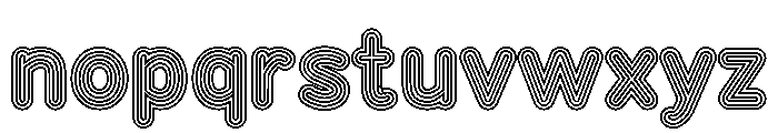 Franksy Six Regular Font LOWERCASE