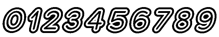 Franksy Triple Medium Italic Font OTHER CHARS