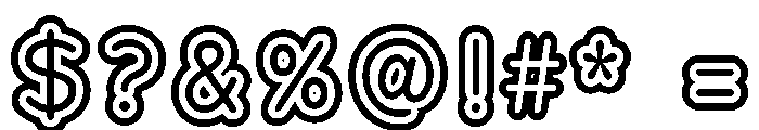 Franksy Triple Medium Font OTHER CHARS