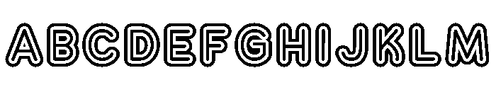 Franksy Triple Medium Font UPPERCASE