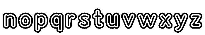 Franksy Triple Medium Font LOWERCASE