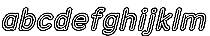 Franksy Triple Regular Italic FONT