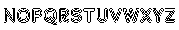 Franksy Triple Regular Font UPPERCASE