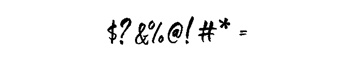 Freethinker Upright Font OTHER CHARS