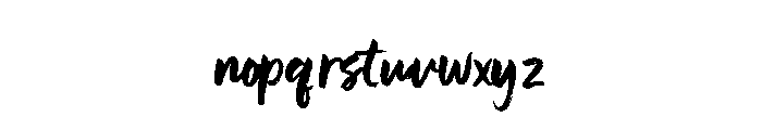 Freethinker Upright Font LOWERCASE