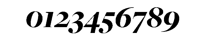 Freight Big Black Italic Font OTHER CHARS