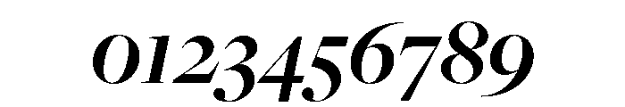 Freight Big Bold Italic Font OTHER CHARS