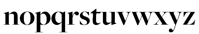 Freight Big Bold Font LOWERCASE