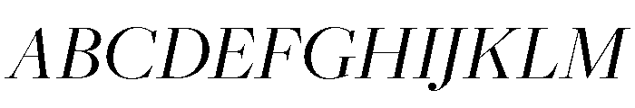 Freight Big Book Italic Font UPPERCASE