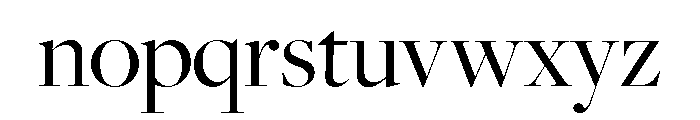 Freight Big Book Font LOWERCASE