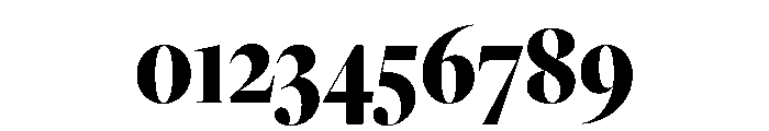 Freight Big Compressed Black Font OTHER CHARS