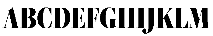 Freight Big Compressed Black Font UPPERCASE