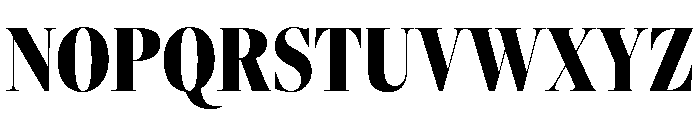 Freight Big Compressed Black Font UPPERCASE
