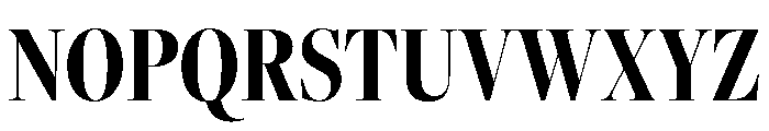 Freight Big Compressed Bold Font UPPERCASE