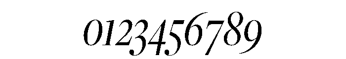 Freight Big Compressed Book Italic Font OTHER CHARS
