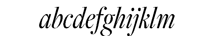 Freight Big Compressed Book Italic FONT